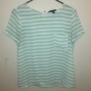 Silky short sleeved shirt